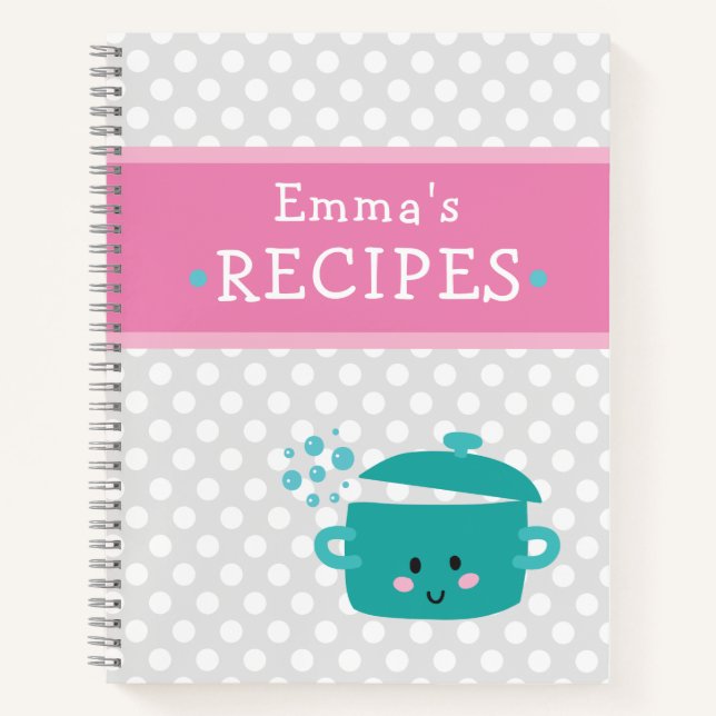 Livre de recettes vierge à écrire (Devant)