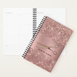 Livre de rendez-vous rose Gold Hair