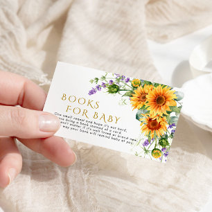 Livre de tournesol et lavande rustique pour carte 