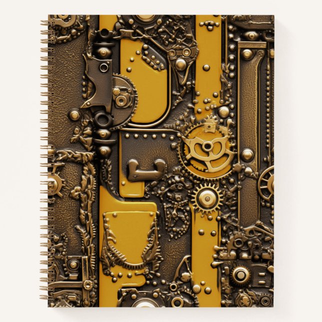 Livre de vapeur Jaune industriel (Devant)