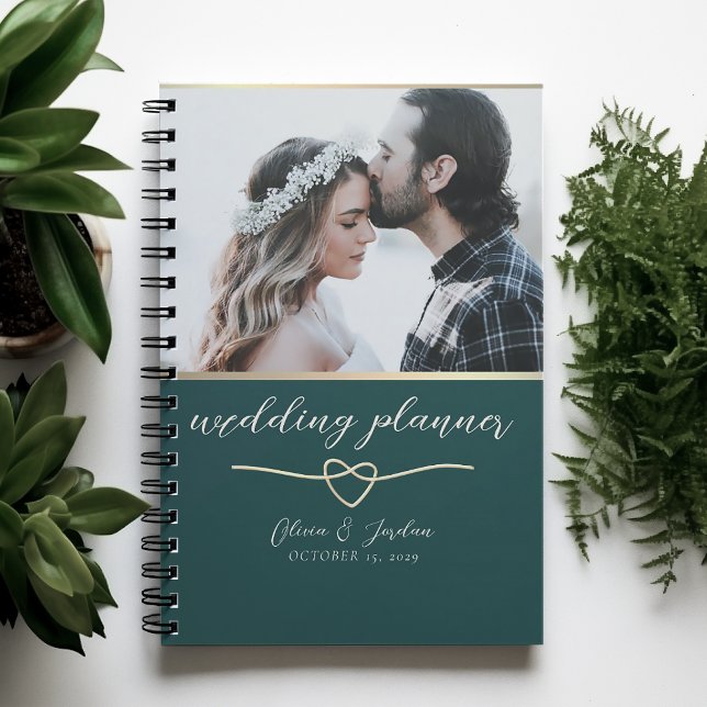 Livre de Wedding planner photo Emerald Green (Créateur téléchargé)