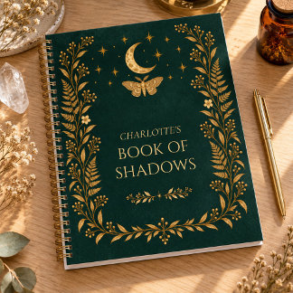 Livre des Ombres Personnalisé de la Lune Verte Pap