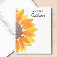 Livre d'esquisse personnalisé sur l'aquarelle de t