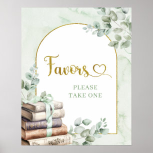 Livre d'histoires de verdure Faveurs Poster