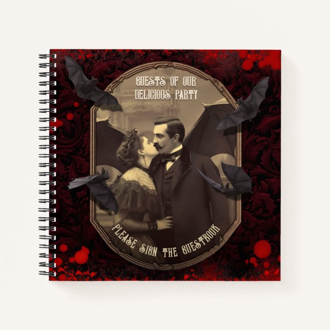 Livre d'hôtes de Dracula's Kiss Victorian Hallowee (Devant)