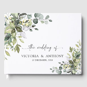 Livre d'hôtes Mariage de verdure