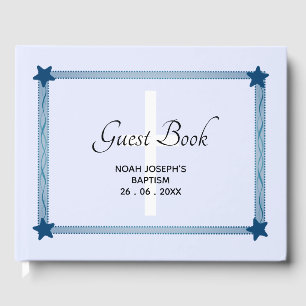 LIVRE D'INVITATION Moderne BAPTISM Frame BAPTISM