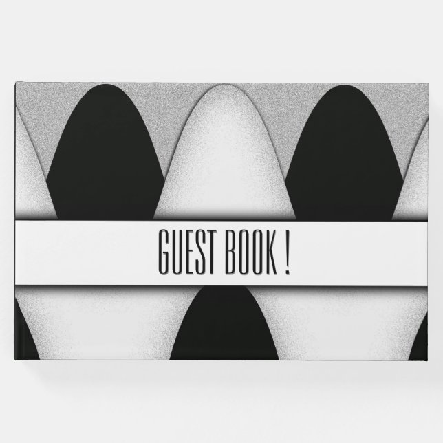 Livre d'invité d'art moderne (Devant)