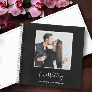Livre d'invité du Mariage de message photo