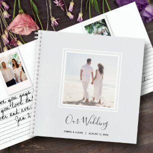 Livre d'invité du Mariage de message photo instant