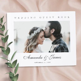 Livre d'invité du Mariage photo personnalisé
