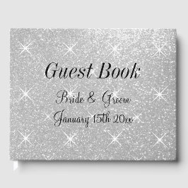 Livre d'invité mariage personnalisé avec couvertur