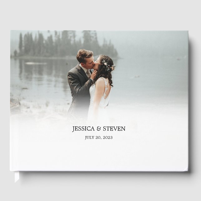 Livre d'invité Mariage photo (Recto)