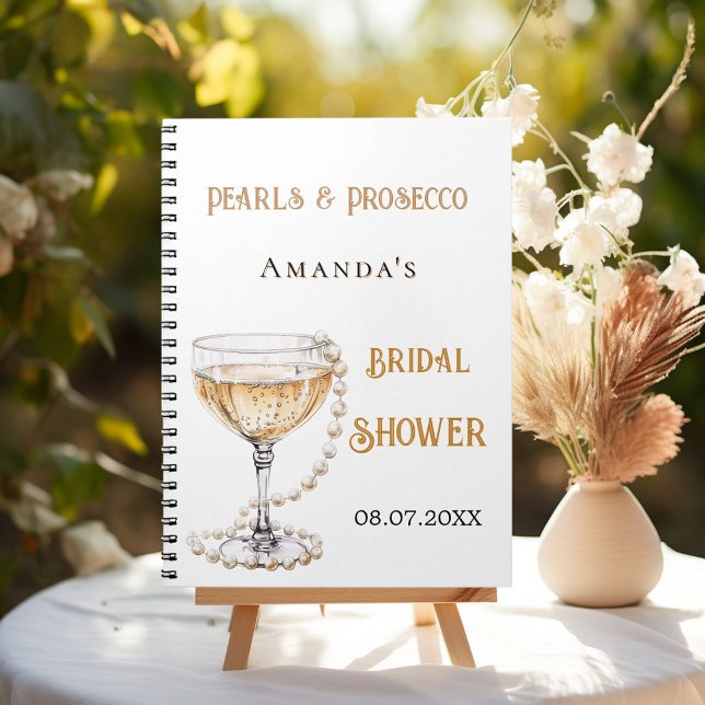 Livre d'invité nuptiale perle de douche (Créateur téléchargé)