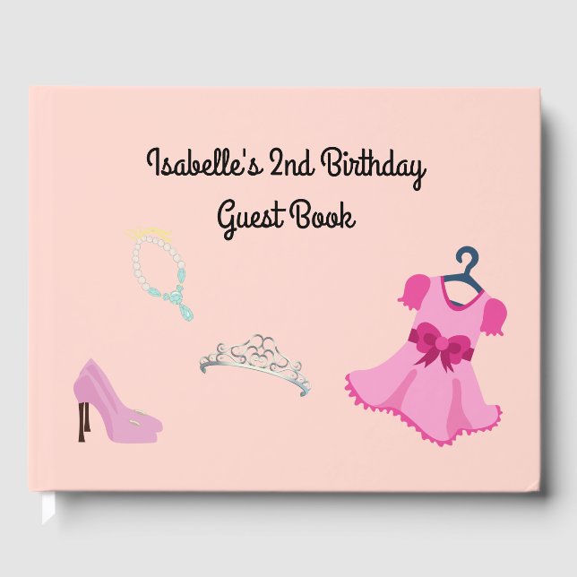Livre d'invités de la fête de tenue (Recto)