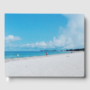 Livre d'invités de plage