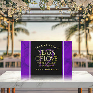 Livre D'or 12ème anniversaire de la Mariage de soie