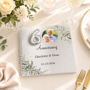 Livre d'or 60e anniversaire de mariage photo argen