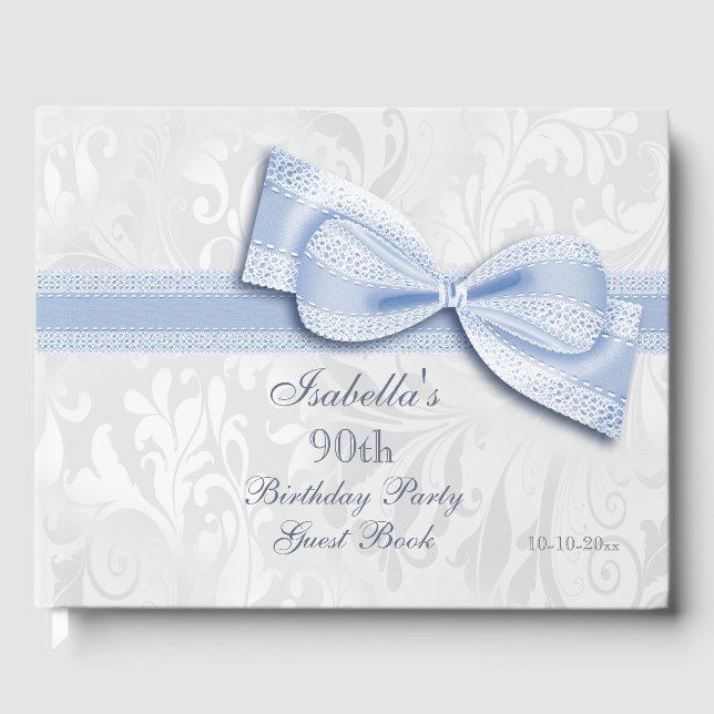 Livre D'or 90e anniversaire fête Damas et Bow (Recto)