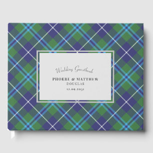 Livre d'or à carreaux Tartan Clan Douglas