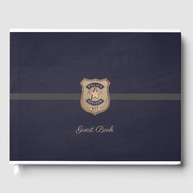 Livre D'or Agent de police (Recto)
