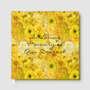 Livre D'or Amitié rose jaune Bouquet Gerbera Daisy