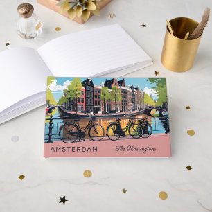 Livre D'or Amsterdam de texte personnalisé