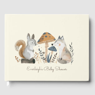 Livre D'or Animaux de bois peints mignons