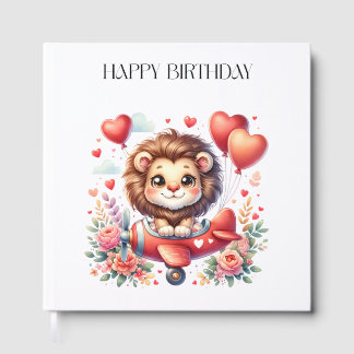 Livre D'or Anniversaire Lion Volant