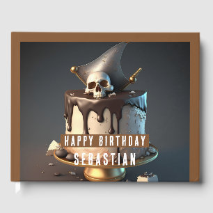 Livre D'or Anniversaire sur le thème du pirate
