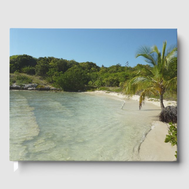Livre D'or Antiguan Beach Beautiful Tropical Landscape (Recto)