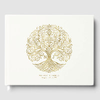Arbre de vie Cream & Gold Celtic Mariage