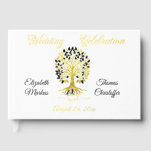 Livre D'or Arbre d'or de la vie Mariage sophistiqué intempore
