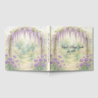 Arche de Glycine pour Anniversaire de Mariage dans
