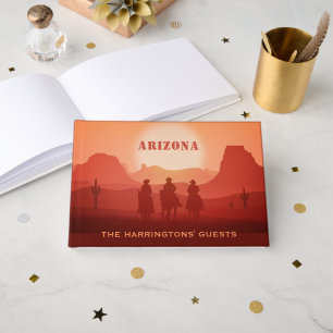 Livre D'or Arizona Sunset texte personnalisé