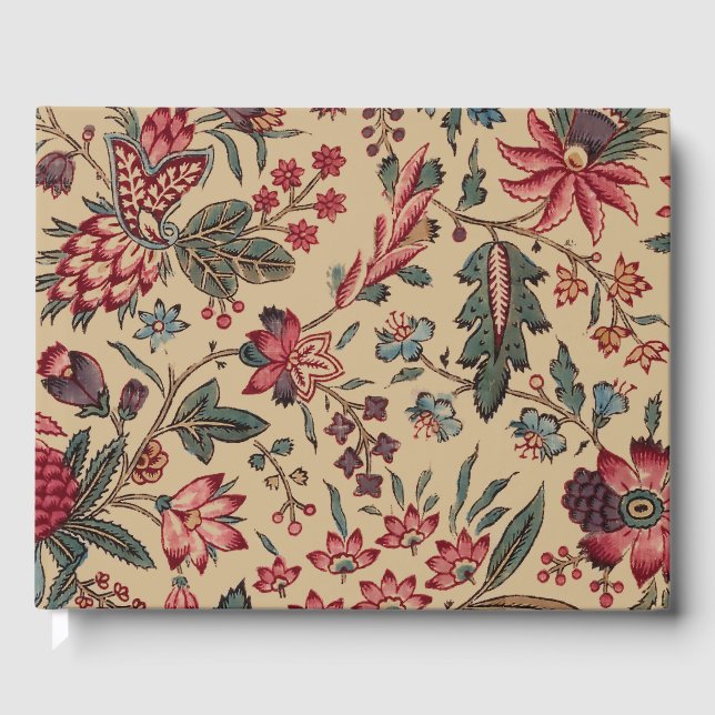 Livre D'or Art floral de la tapisserie (Recto)