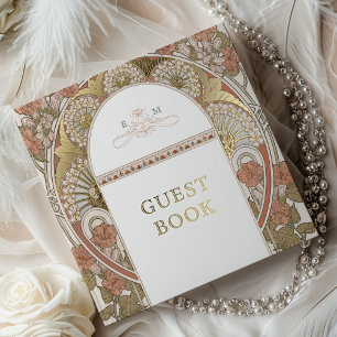 Livre D'or Art nouveau mariage de automne