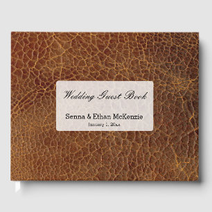 Livre D'or Aspect cuir