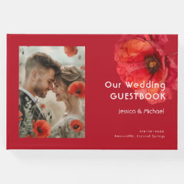 Livre D'or Avec la photo Scarlet Petal Elegance