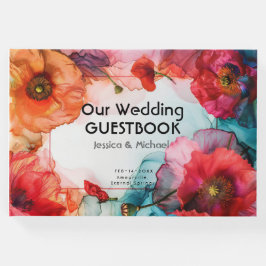 Livre D'or Avec la photo Scarlet Petal Elegance