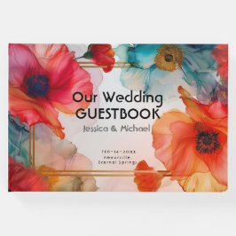 Livre D'or Avec la photo Scarlet Petal Elegance