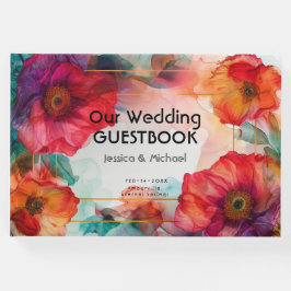 Livre D'or Avec la photo Scarlet Petal Elegance