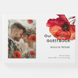 Livre D'or Avec la photo Scarlet Petal Elegance