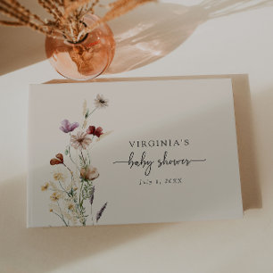 Livre D'or Baby shower Boho