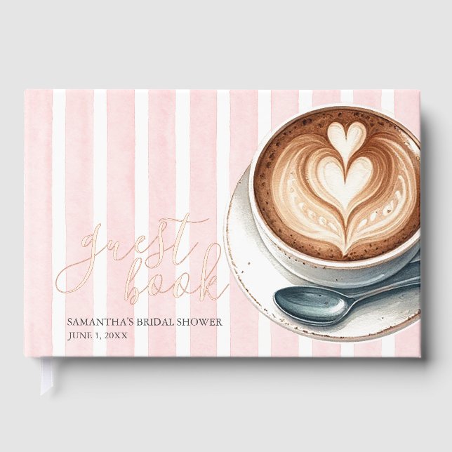 Livre D'or Baby Shower Café Rose (Recto)