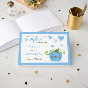 Livre D'or Baby Shower Citrouille Mignonne