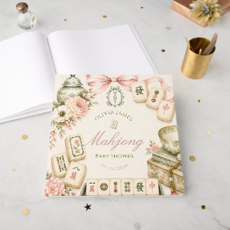 Livre D'or Baby shower Mahjong