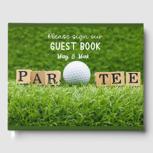 Livre D'or Balle de golf sur gazon vert golfeur
