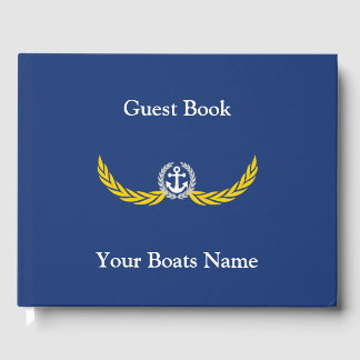 Livre D'or Bateau, voilier ou bateau à moteur