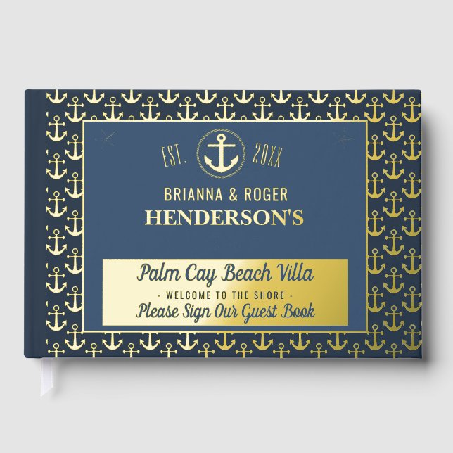 Livre D'or Beach House Ancres nautiques Location de vacances  (Recto)